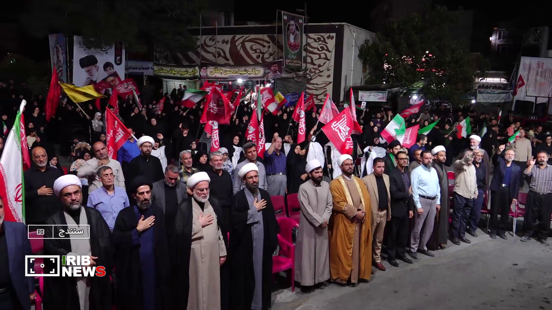 میادین کردستان؛ میعادگاه شبانه مدافعان وطن و دوستداران ایران