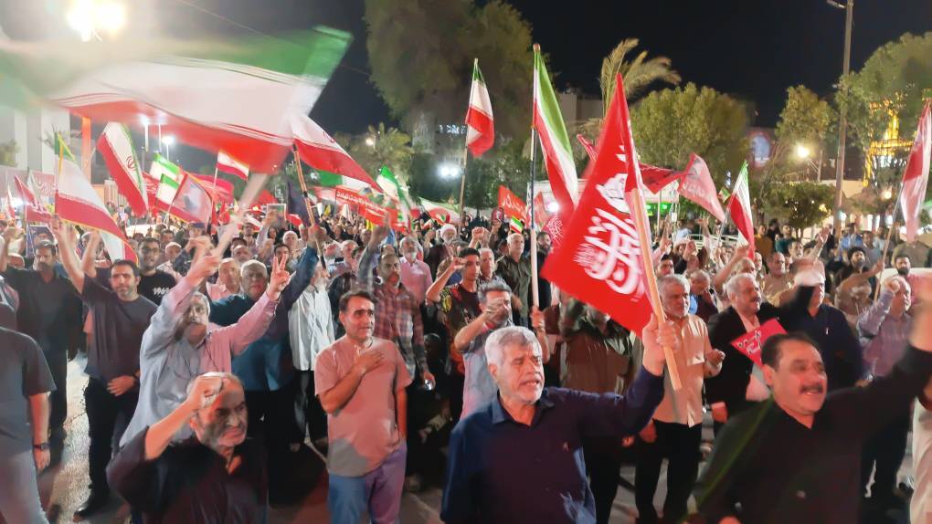 آبادان و خرمشهر؛ فریاد اتحاد و خونخواهی در میدان