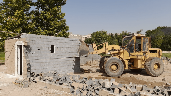 تخریب ۹۰۰ مورد ساخت‌وساز غیرمجاز در اراضی کشاورزی ری